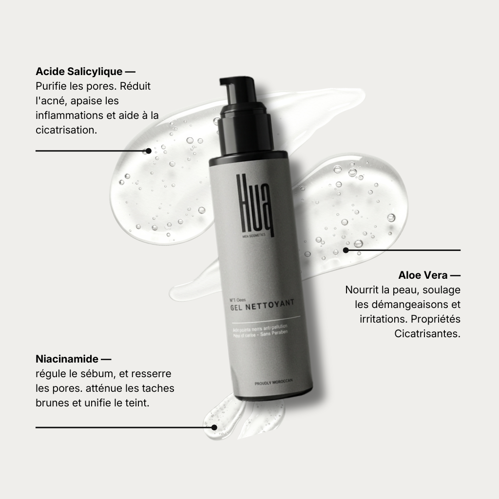 HUA N°1 CLEAN — Gel Nettoyant — Anti Points Noirs